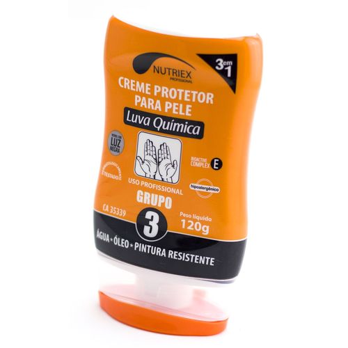 Creme de Proteção Pele Luva Quimica G3 Nutriex