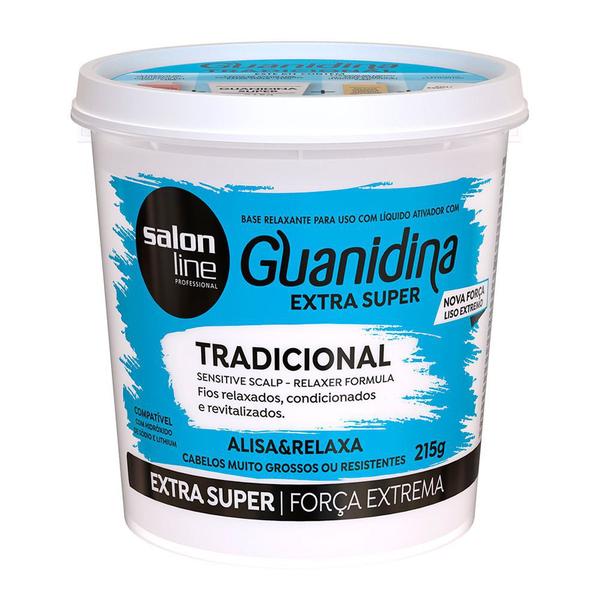Creme de Relaxamento Salon Line Guanidina Extra Super Tradicional 215g