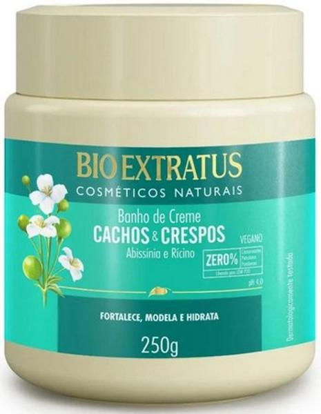 Creme de Tratamento Bio Extratus Cachos e Crespos 250g - Bioextratus