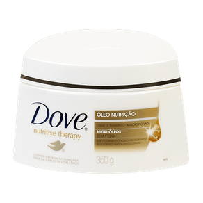 Creme de Tratamento Dove Hair Therapy Óleo Nutrição 350g