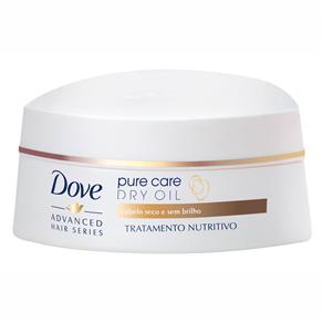 Creme de Tratamento Dove Pure Care Dry Oil - 350g