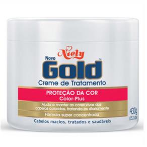 Creme de Tratamento Niely Gold Proteção da Cor 430G