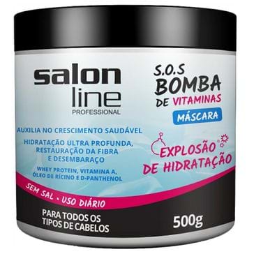 Máscara Salon Line S.o.s Bomba de Vitaminas 500g
