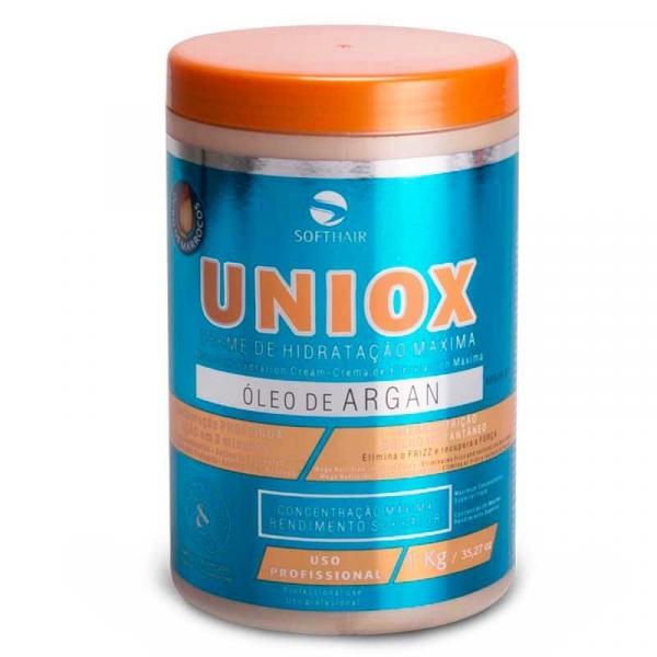 Creme de Tratamento Uniox Soft Hair Óleo de Argan 1kg