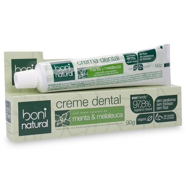 Creme Dental Boni Natural (90g) - Vegano