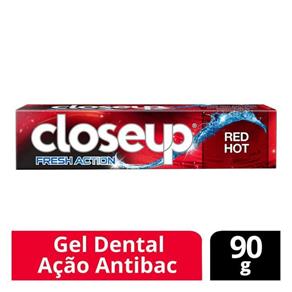 Creme Dental Close Up Fresh Action Red Hot 90g