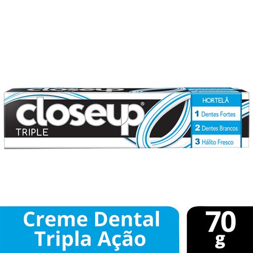 Creme Dental Close Up Triple Hortelã 70g