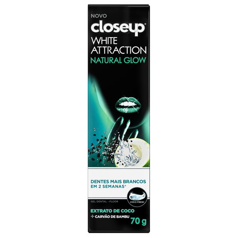Creme Dental Close Up White Attraction Natural Glow 70G