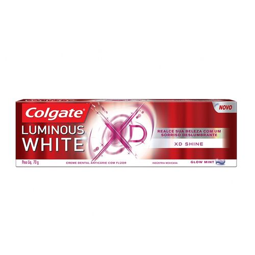 Creme Dental Colgate Luminous White Xd Shine 70g