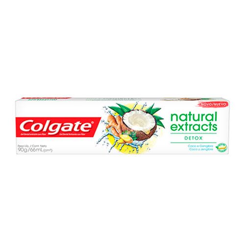 Creme Dental Colgate Natural Extracts Detox 90g CD COLGATE NATURAL EXTRACTS 90G DETOX