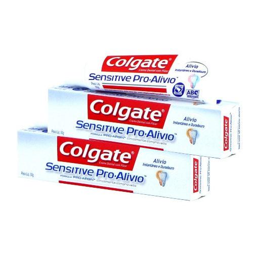 Creme Dental Colgate Sensitive Pró-alívio 50g 2 Unidades - Colgate