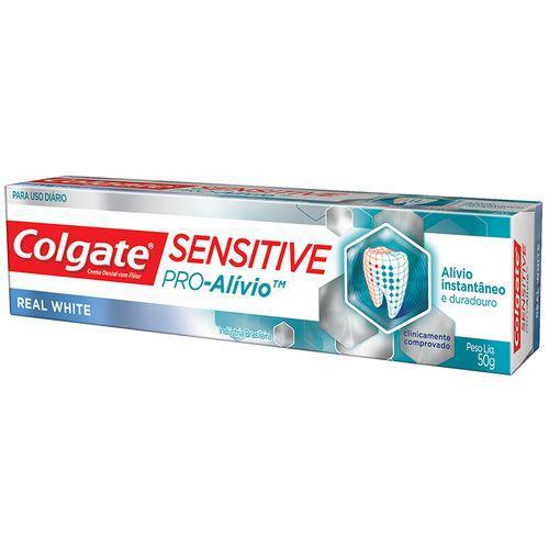 Creme Dental Colgate Sensitive Pró Alívio Branqueador 50 G