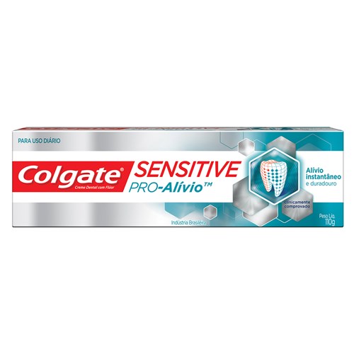 Creme Dental Colgate Sensitive Pro-Alívio Menta 110G