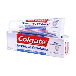 Creme Dental Colgate Sensitive Pró-Alívio Real White - 110g