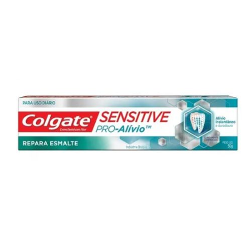 Creme Dental Colgate Sensitive Pro-alívio Repara Esmalte 50 Gramas