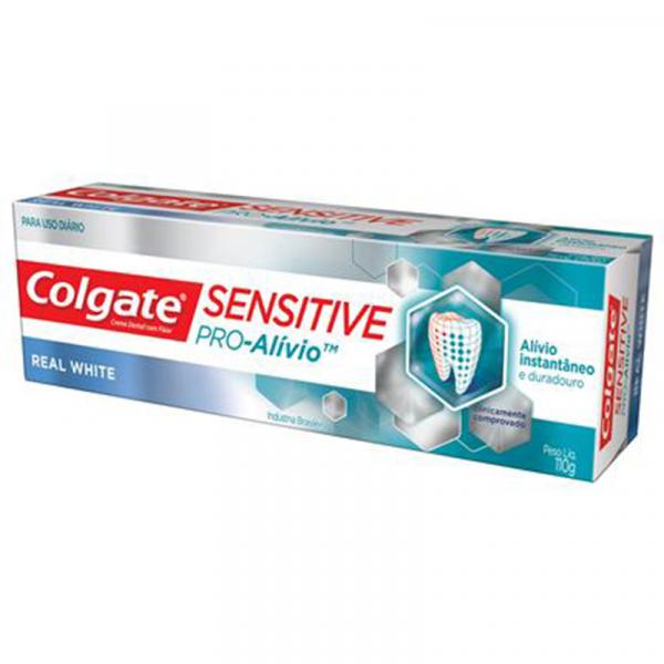 Creme Dental Colgate Sensitive Real White 110 G