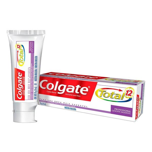Creme Dental Colgate Total 12 Professional Gengiva Saudável - 70g - Colgate/palmolive