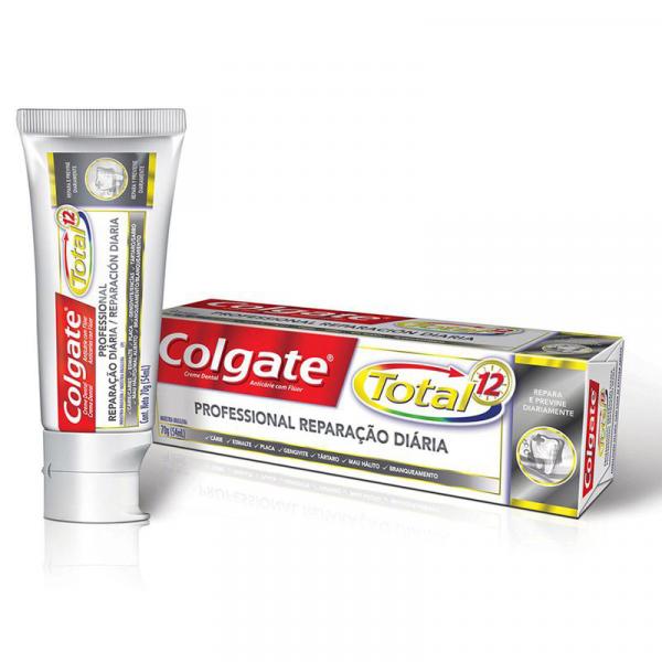 Creme Dental Colgate Total12 Professional Reparação Diaria 70 G