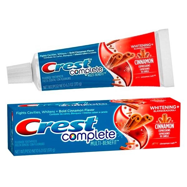 Creme Dental Crest - Complete Cinnamon Rush