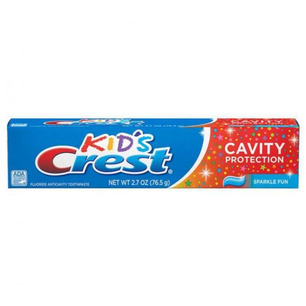 Creme Dental Crest Kids Cavity Protection Sparkle Fun 130g