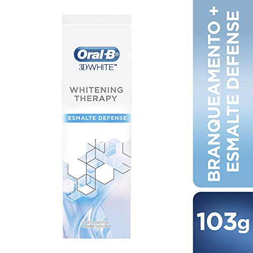 Creme Dental 3D White Whitening Therapy Esmalte Defense, Oral B, 103gr