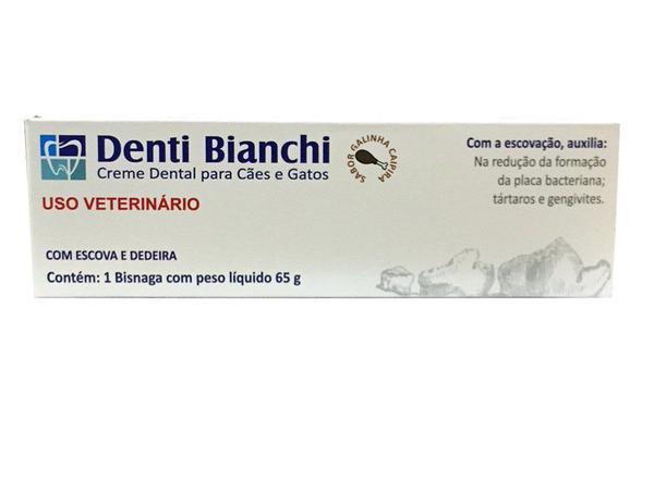 Creme Dental Denti Bianchi Galinha 65g - Ecovet