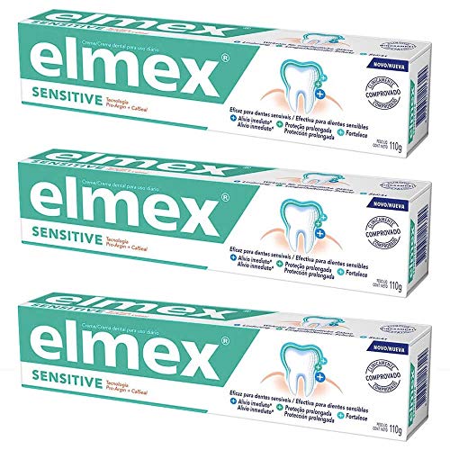Creme Dental Elmex Sensitive 110g - Kit 03 Unidades