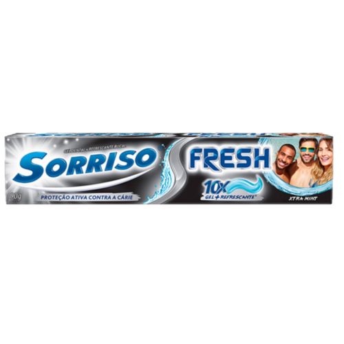 Creme Dental Gel Sorriso 90g Fresh Xtra Mint
