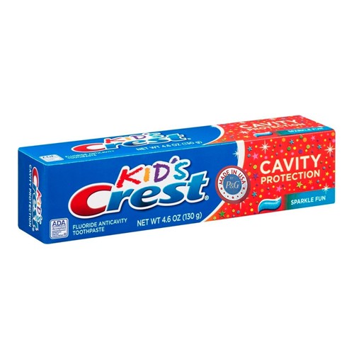 Creme Dental Infantil Crest Kids Cavity Protection Sparkle Fun 130g