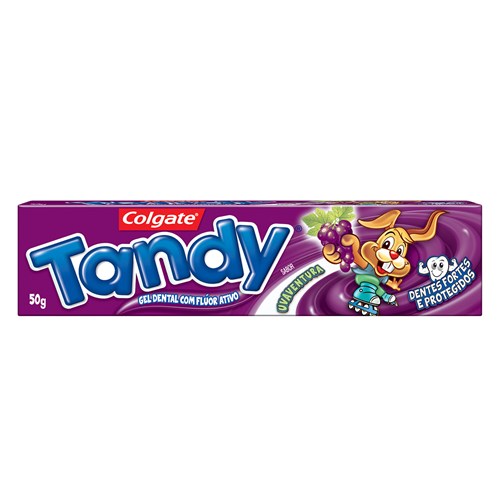 Creme Dental Infantil Tandy Uva 50G