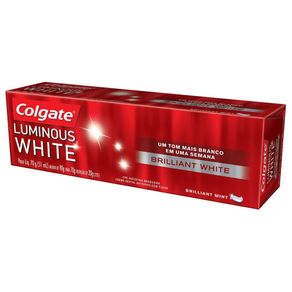Creme Dental Luminous White Colgate 70g