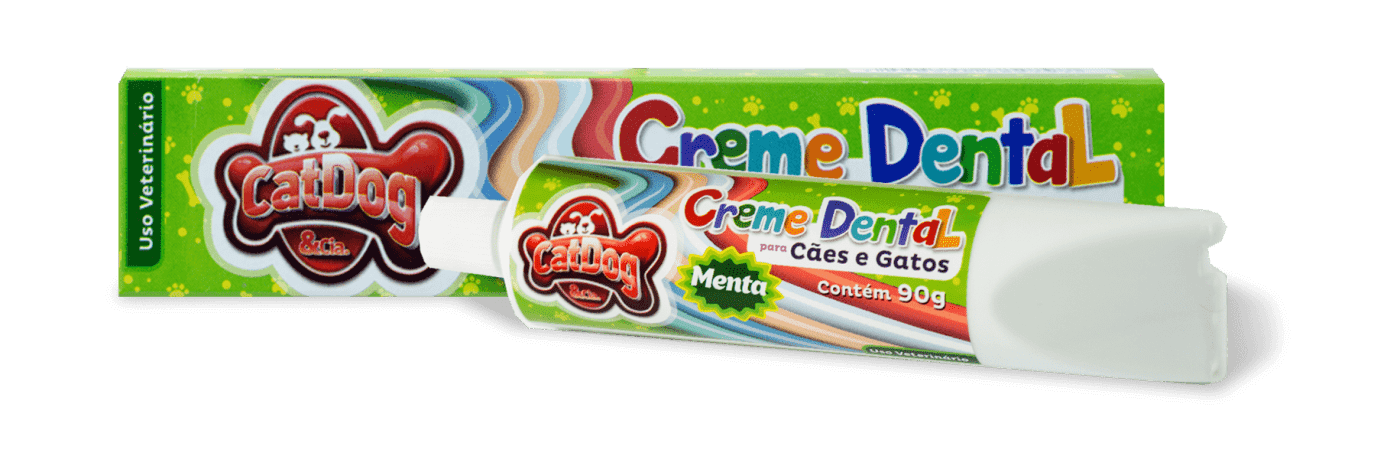 Creme Dental Menta Cat Dog - 90g