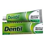 Creme Dental Natural Sem Flúor Menta e Hortelã 90g Dentil