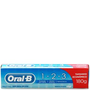 Creme Dental Oral B 1.2.3 180G