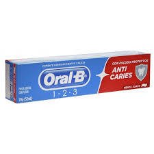 Creme Dental Oral B 1-2-3 90 Gr