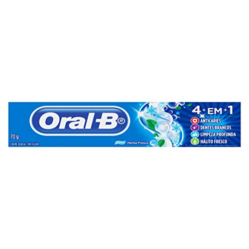 Creme Dental Oral-B 4 em 1, 70g