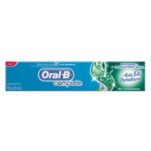 Creme Dental Oral-B Complete 5X Ação Duradoura 90G