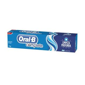 Creme Dental Oral-B Complete Limpeza Profunda - 70g