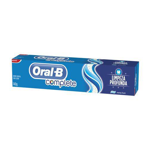 Creme Dental Oral-B Complete Limpeza Profunda