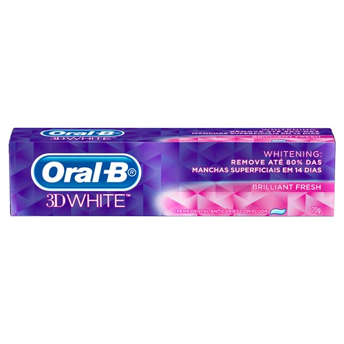 Creme Dental Oral B 3D White 70g