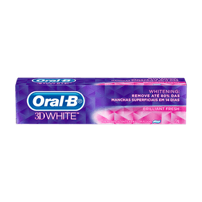 Creme Dental Oral-B 3D White Brilliant Fresh 70G