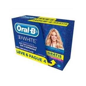 Creme Dental Oral-B 3D White Brilliant Leve 6 Pague 4 70g