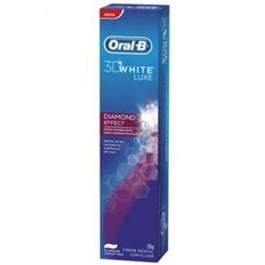 Creme Dental Oral B 3D White Luxe 70G