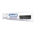 Creme Dental Oral-B 3D White Mineral Clean Fresh Mint 102g
