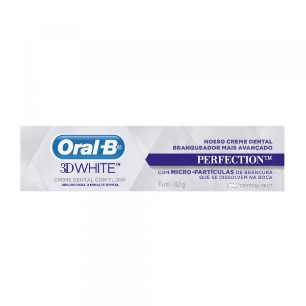 Creme Dental Oral-B 3d White Perfection 102g