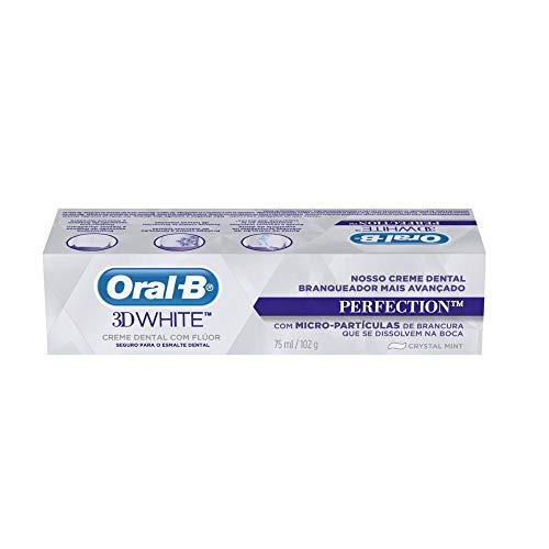 Creme Dental Oral-B 3D White Perfection, 102g