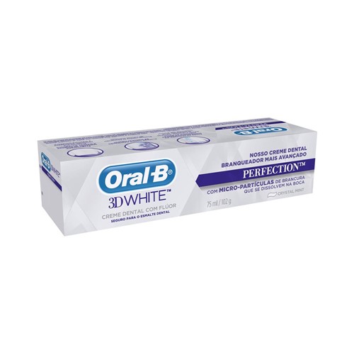 Creme Dental Oral-B 3D White Perfection - 90g