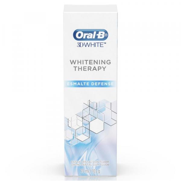 Creme Dental Oral-B 3D Whitening Therapy Esmalte Defense 103g - Oral B