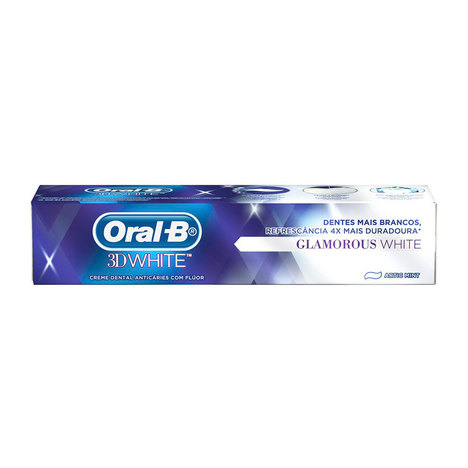 Creme Dental Oral-B 3Dw Glamorous 90G