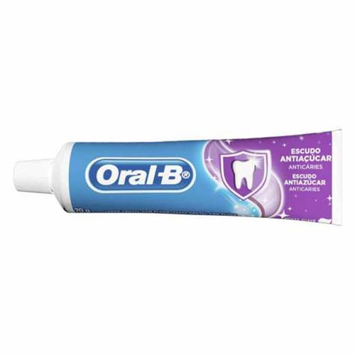 Creme Dental Oral-B Escudo Antiaçúcar 70g CD ORAL-B ESCUDO A-ACUCAR 70G MENTA SV